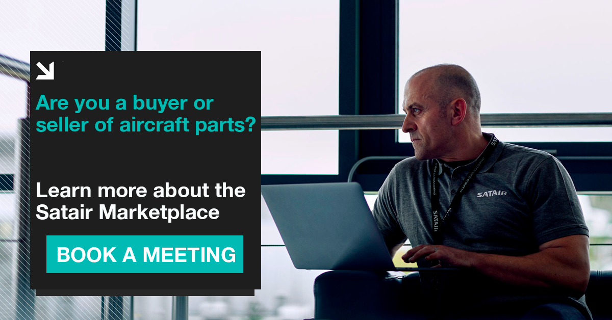 Book a meeting to learn more about the Satair Marketplace