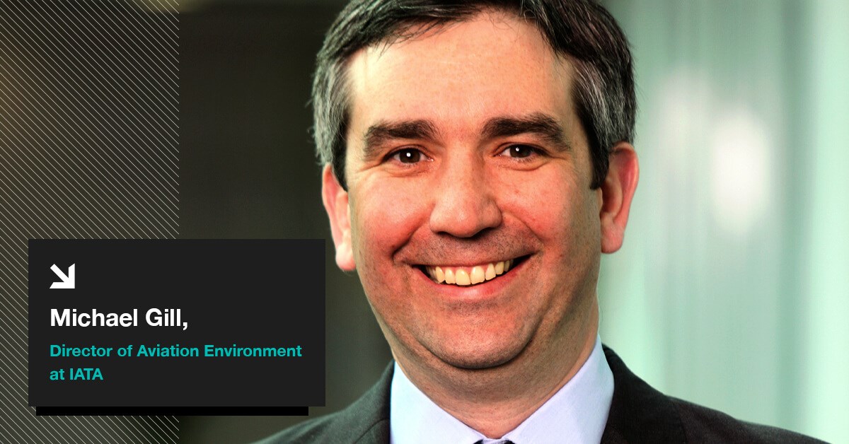 Photo of Michael Gill of IATA